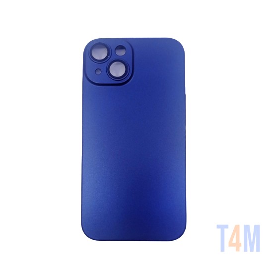 Capa de Silicone Dura com Lente de Câmera para Apple iPhone 14